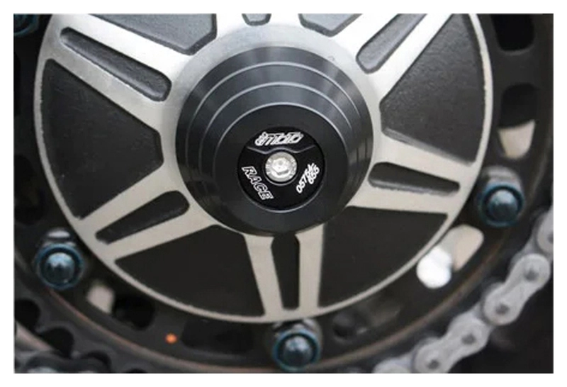 GSG axle protectors COLOURED REAR WHEEL