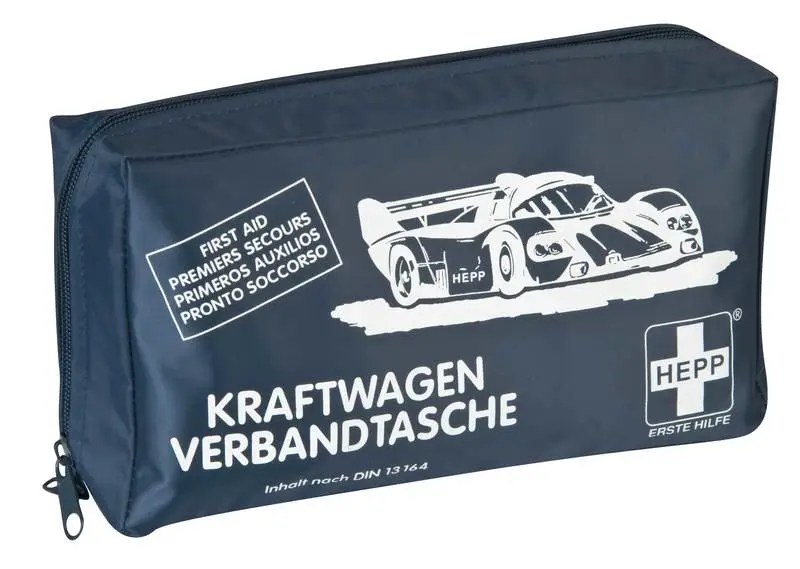 Kraftwagen-Verbandtasche Blau
