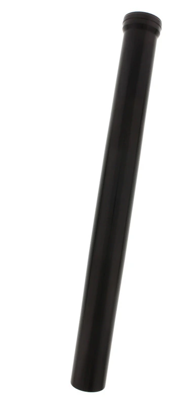 Tube plongeur de fourche inversée noir