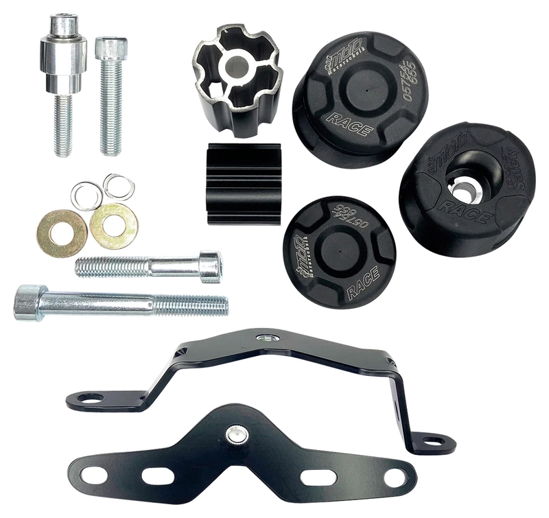 GSG STURZPAD-SATZ DUO, KIT SCHWARZ