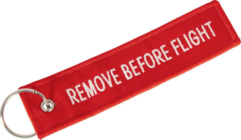 Key-Ring "Remove Before Flight"