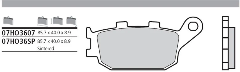 Bremsbeläge Sinter
