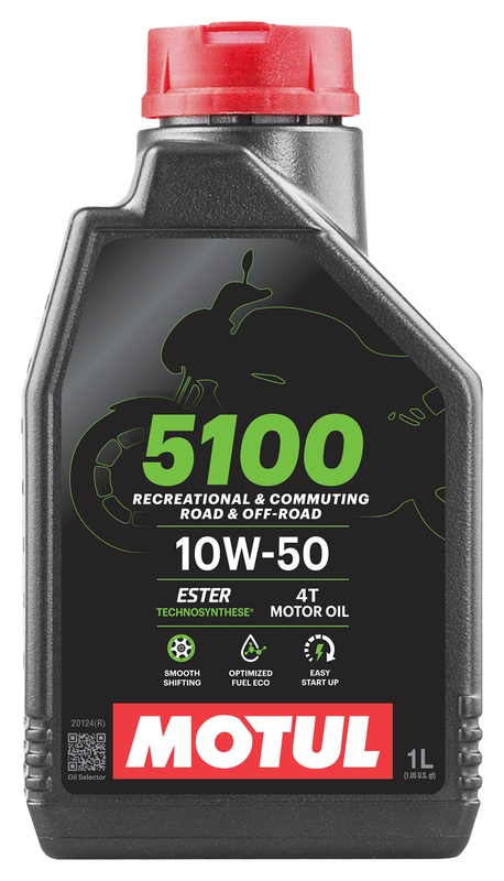 Huile moteur 5100 4T SAE 10W-50, 1 Litre