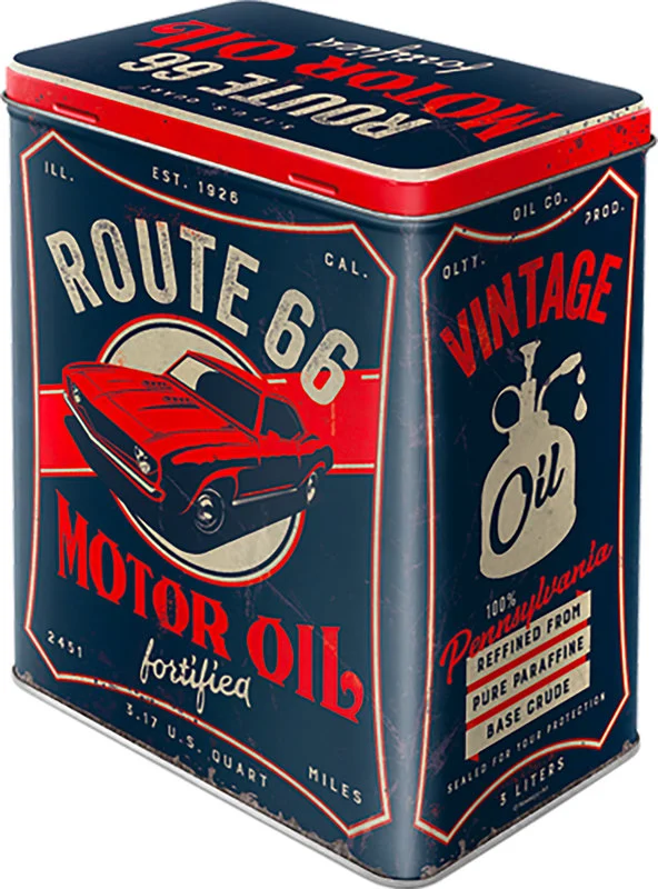 Förvaringsburk Route 66, stor