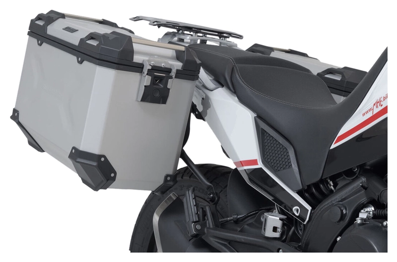 TRAX ADV Koffer-Komplettset silber