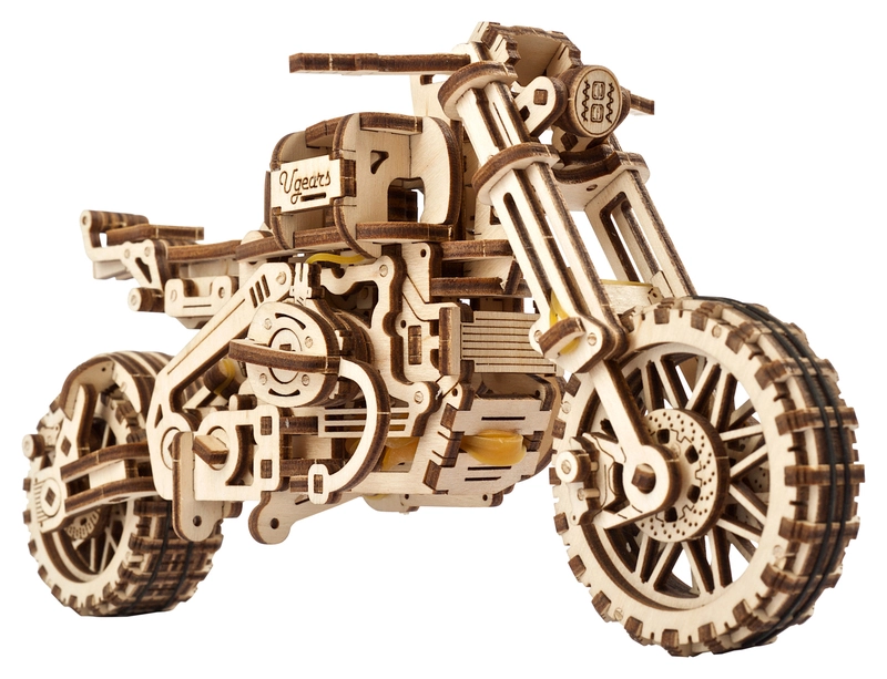 Model motocyklu UGEARS Scrambler UGR-10