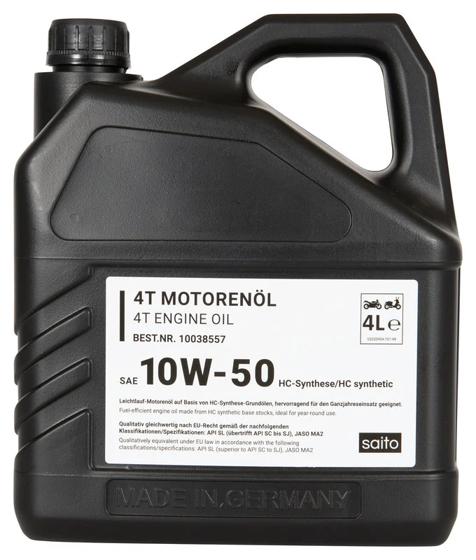Motorenöl Sae 10W-50, 4T