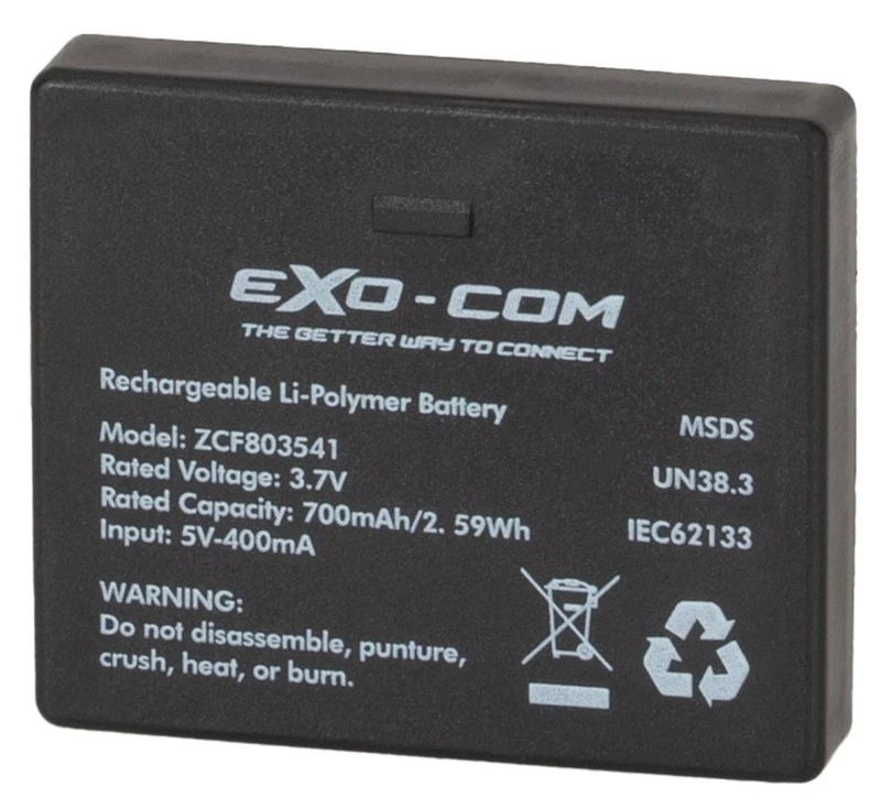 BATTERIA DI RICAMBIO SCORPION EXO-COM