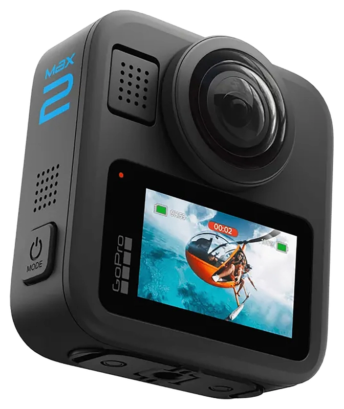 Caméra Sport (type GoPro) - Noir, Étanche, Micro Intégré - Neuve