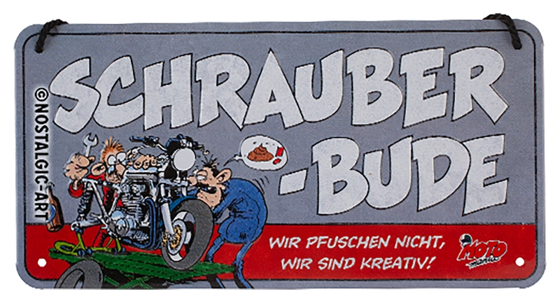 *Schrauberbude* Plaque Susp.