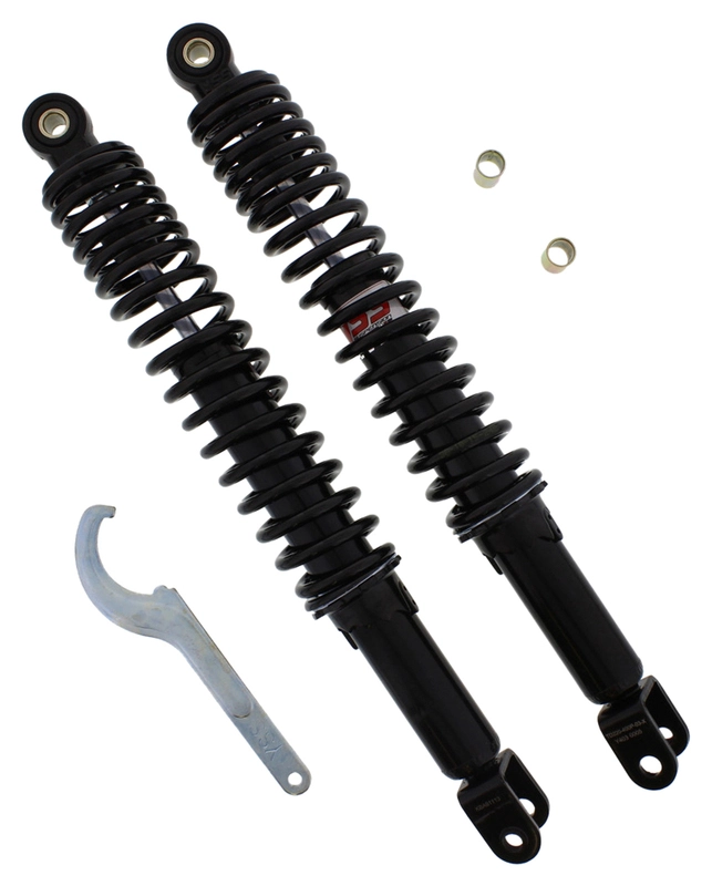 Shock absorber for scooter stereo
