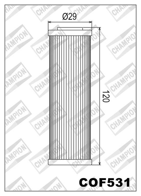 OILFILTER CHAMPION COF531