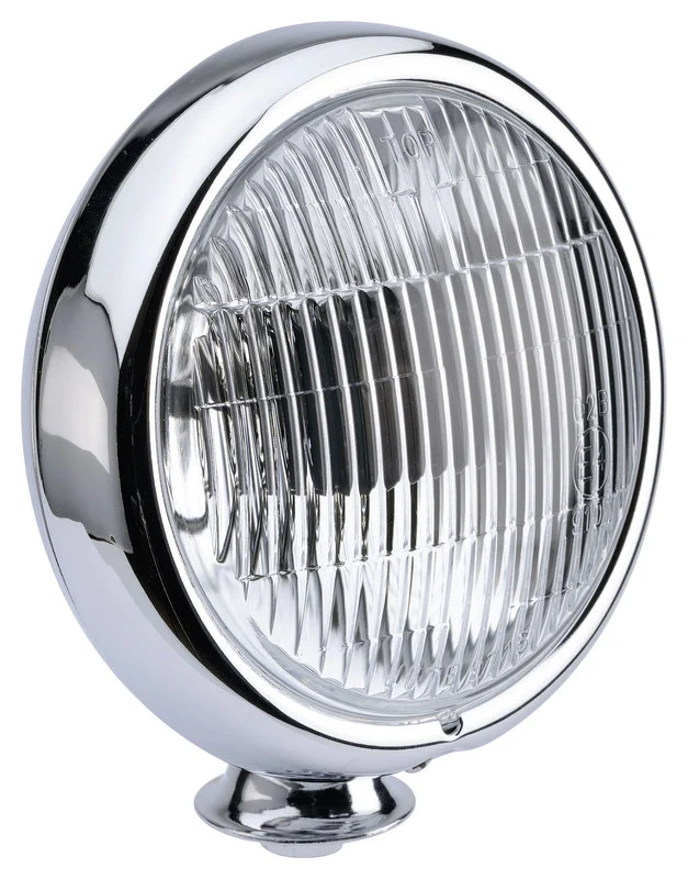 Auxiliary headlamp 4 1/2" chrome