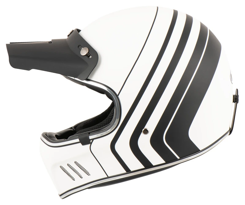 Vintage-MX Evo Casque rétro offroad