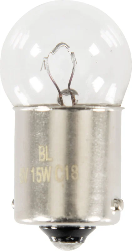 Kugellampe klein 6V 15W/BA15S