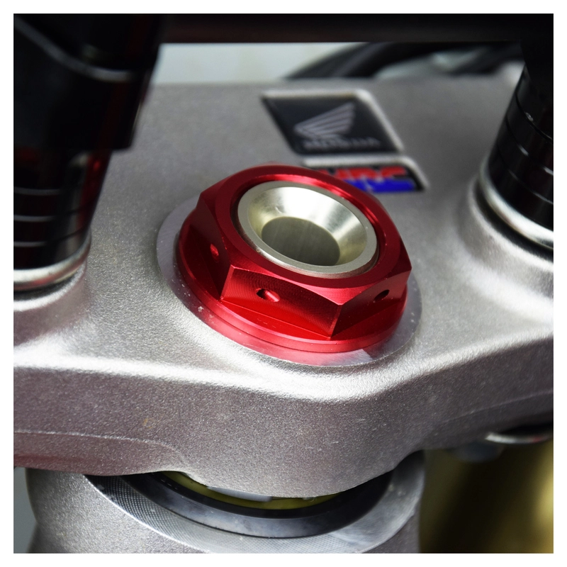 Steering head nut