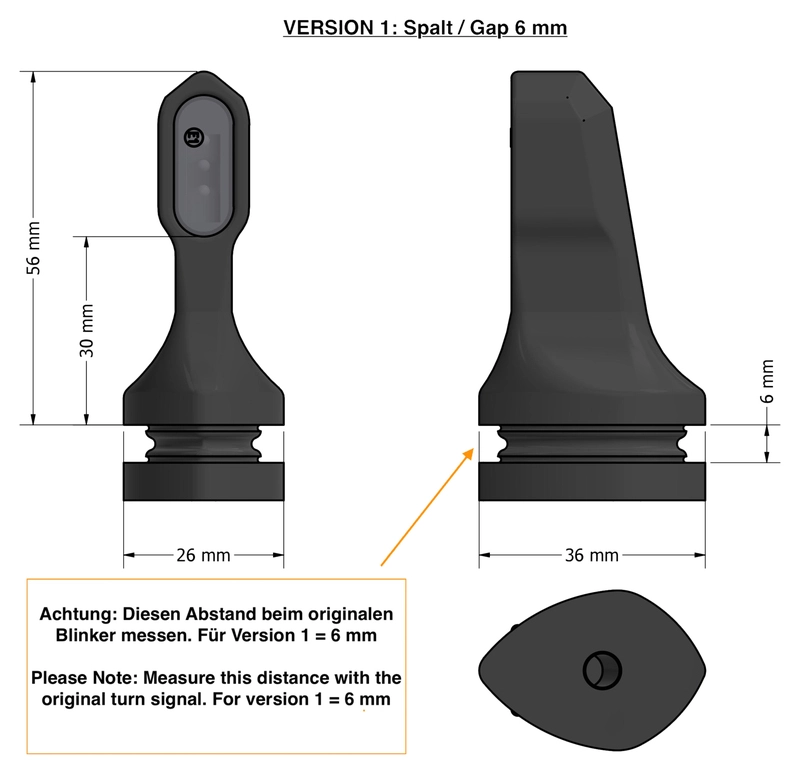 Clignotant Venator Ducati