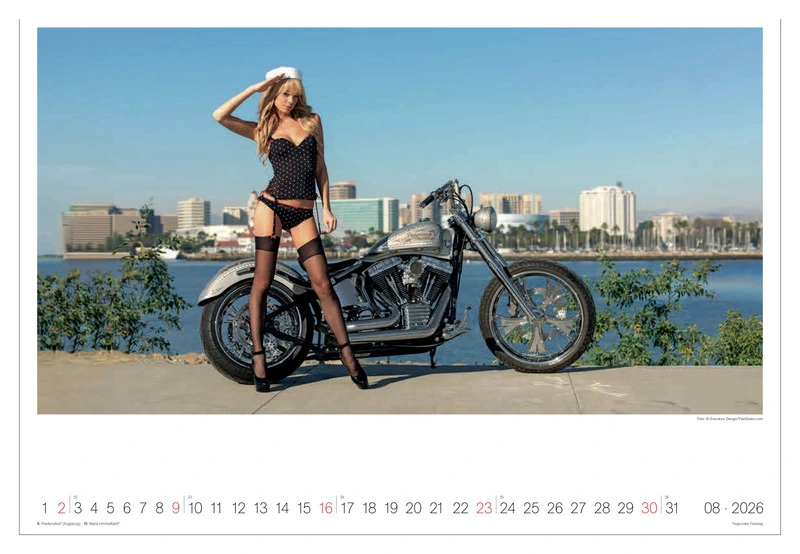 Bike&Girls Kalender 2026