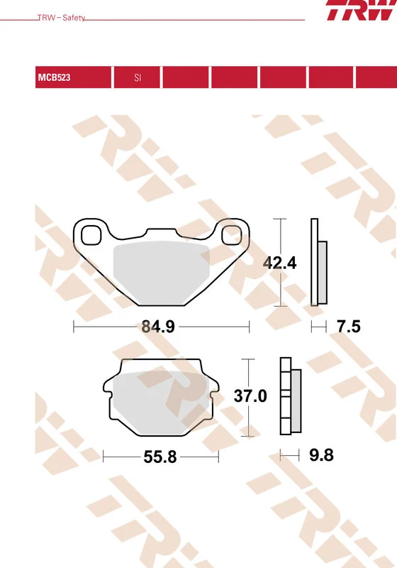 Brakepads Organic