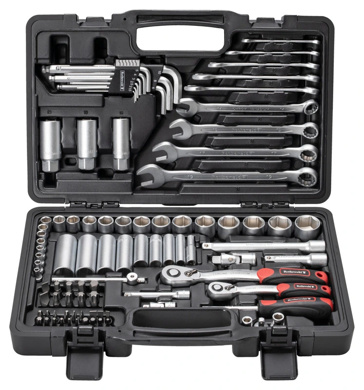 Tool set 92 pieces, metric