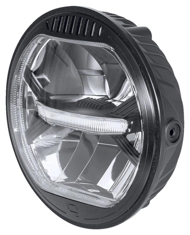 LED headlight + motoism lamp mask