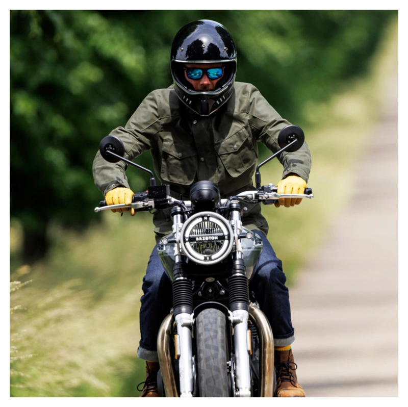 DL-JM-4 Motorcykeljacka I Vaxad Bomull