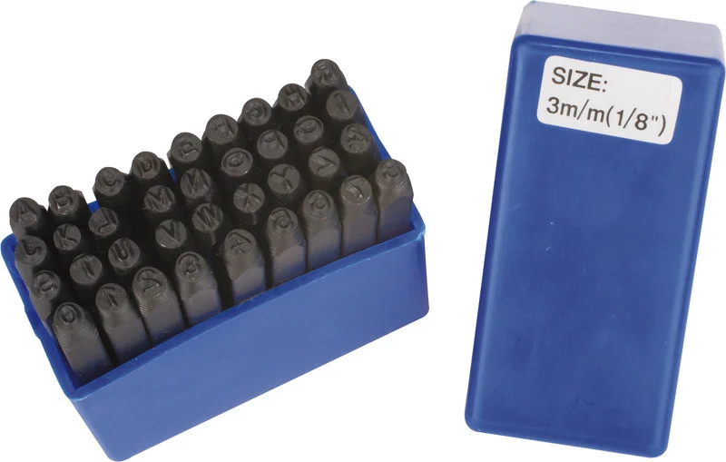 Letter/Number Stamp Set