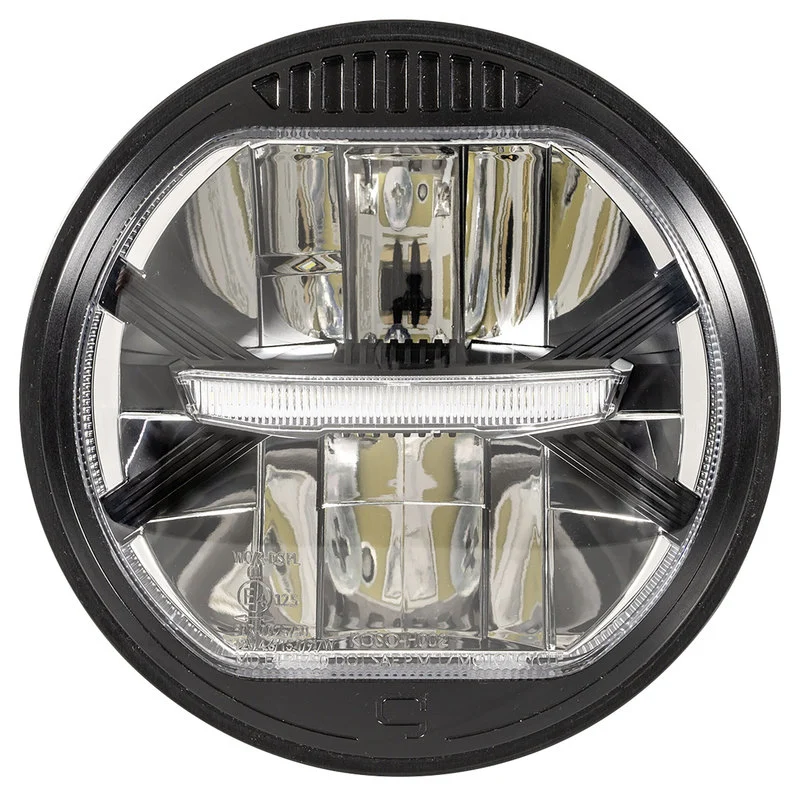 LED headlight + motoism lamp mask