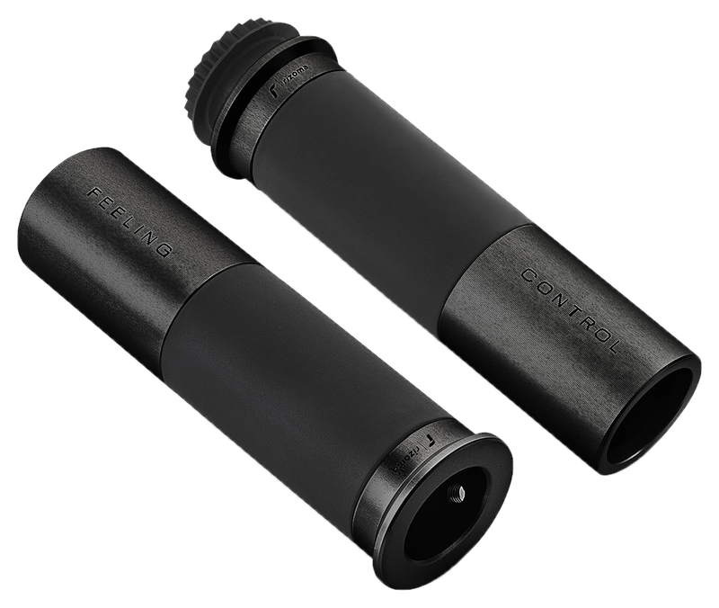 Icon handlebar grips Ø22 mm, black, pair