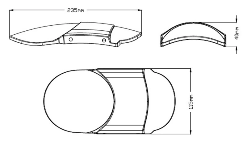 Front mudguard