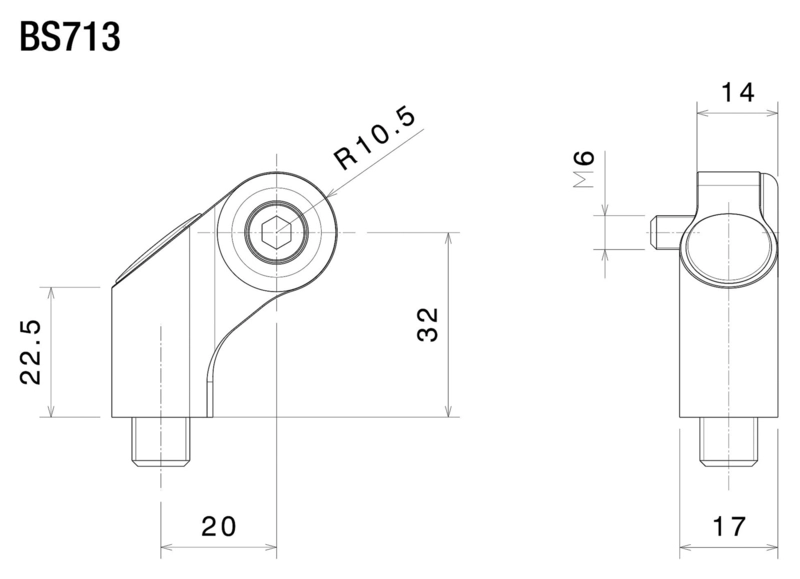 Universal Mounting Kit Side Mount