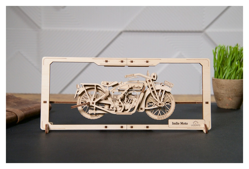 2.5D Puzzle Indie Moto