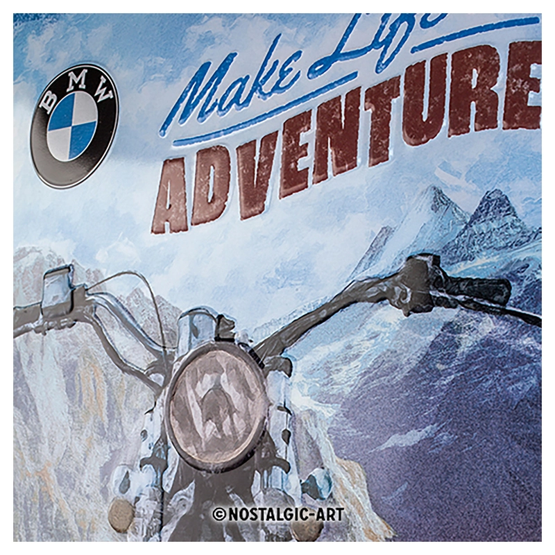 PLÅTSKYLT BMW ADVENTURE