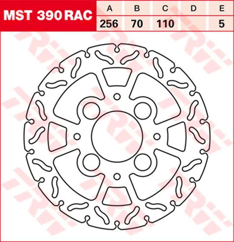 Bremsscheiben Racing, Hinten
