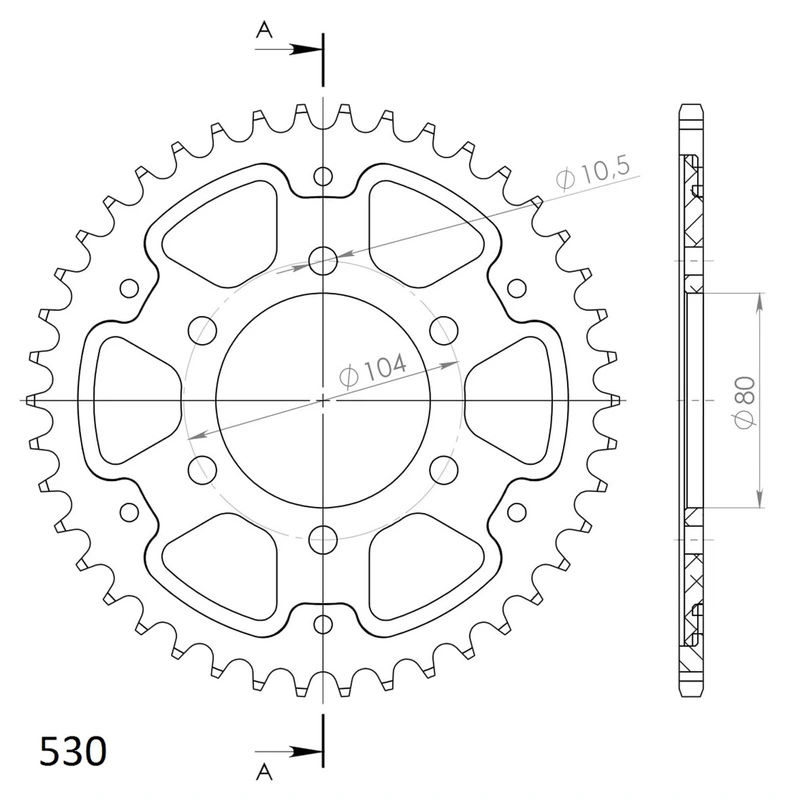 RUOTA CATENA STEALTH
