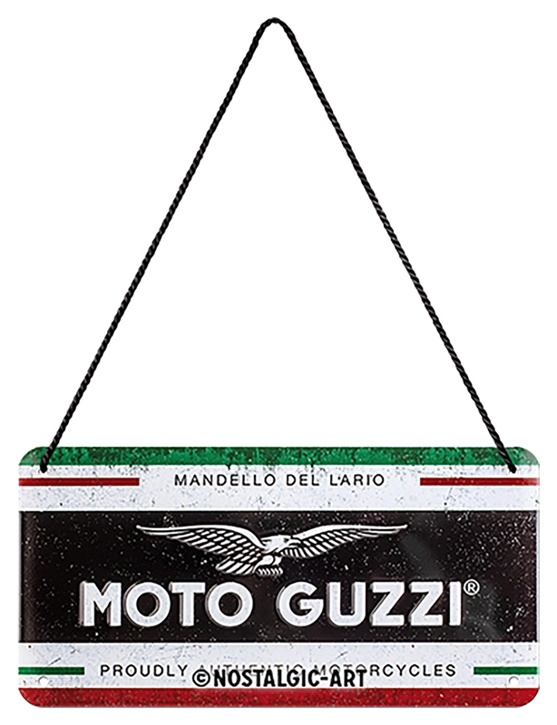 Moto-Guzzi hängande skylt