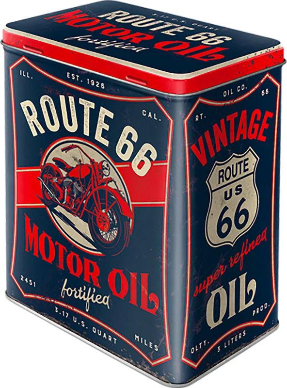 Förvaringsburk Route 66, stor