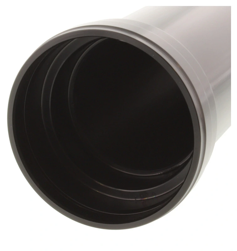Tube plongeur de fourche inversée noir