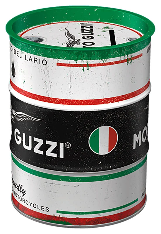 Moto-Guzzi Ölfass Spardose
