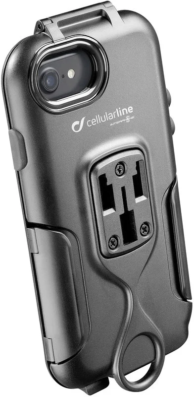 iPhone X case for tubular handlebars