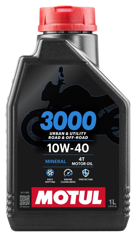 Motoröl 3000 4T 10W-40, 1 Liter