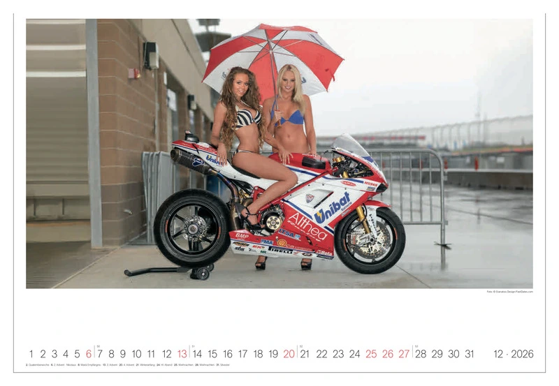 Bike&Girls Kalender 2026