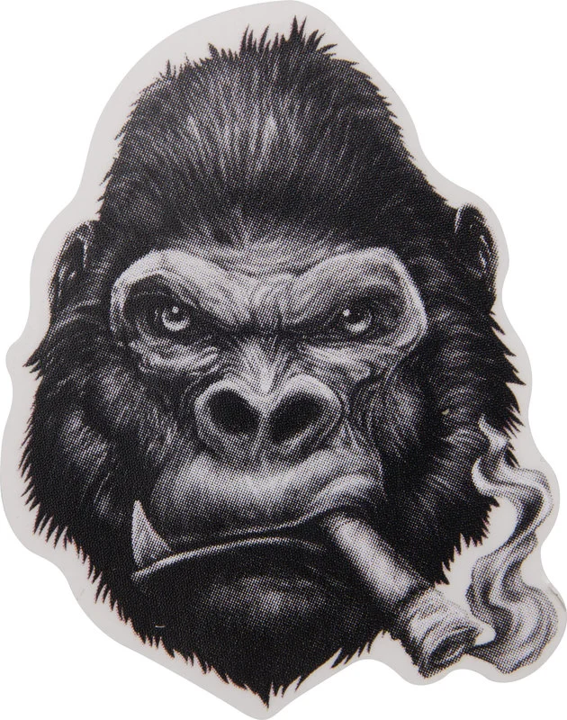 Aufkleber Mini Gorilla