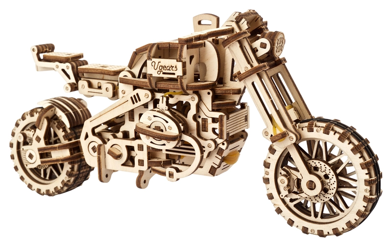 Model motocyklu UGEARS Scrambler UGR-10