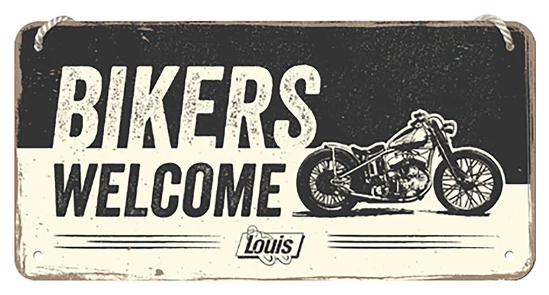 Hängskylt ”Bikers Welcome”