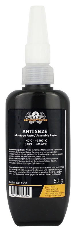 Screws4Bikes Anti-Seize assembly paste