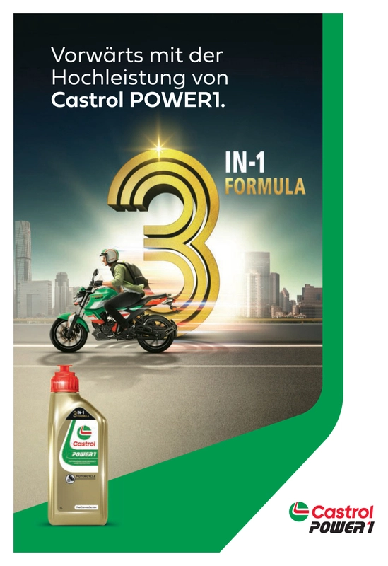 4-Stroke Motor Oil 10W-40, 1 L
