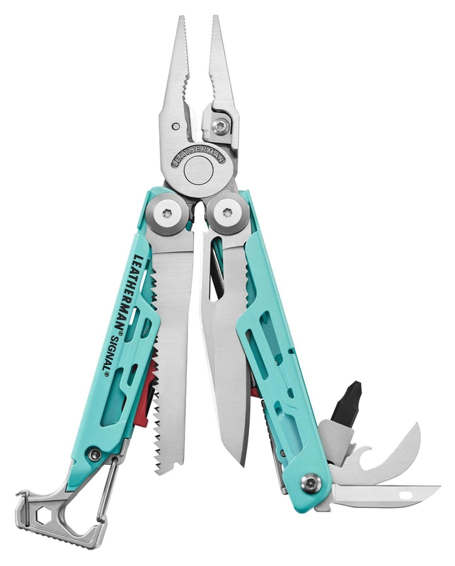 OUTIL MULTIFCT LEATHERMAN SIGNAL AQUA