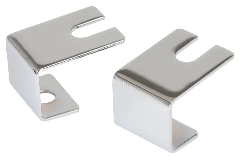 Set staffe angolari cromate