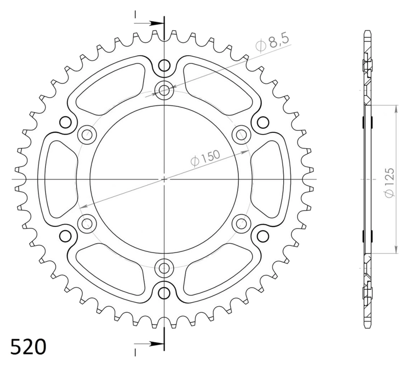 MX STEALTH SPROCKET